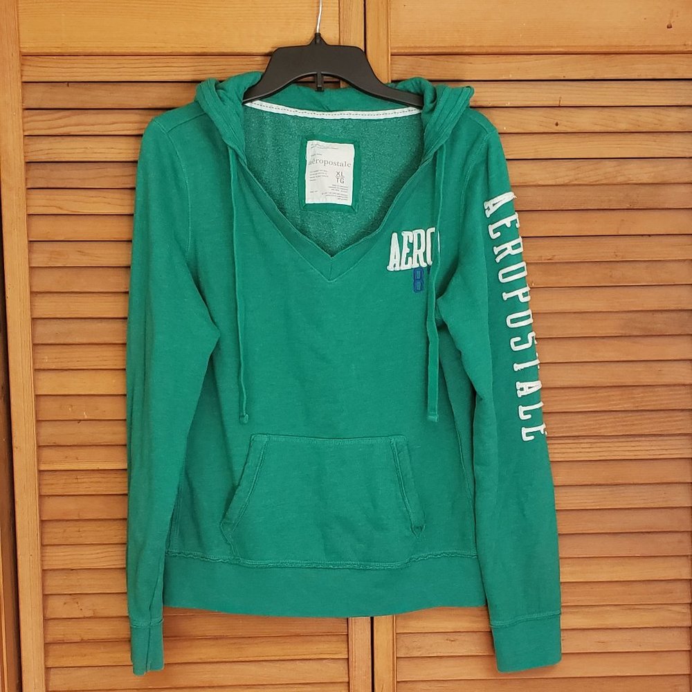 Aeropostle Green Sweatshirt